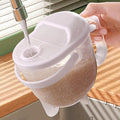 Premium Rice Washing Bowl & Kitchen Colander Strainer with Lid