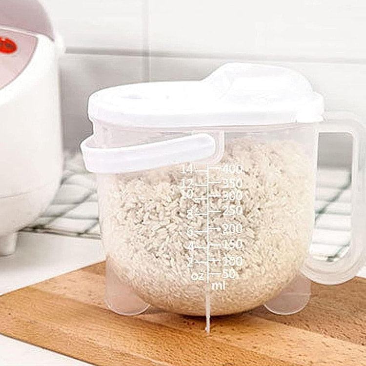 Premium Rice Washing Bowl & Kitchen Colander Strainer with Lid