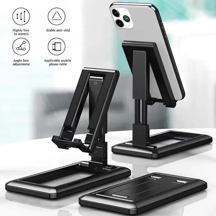 Premium Portable Adjustable Phone & Tablet Stand Universal Mobile Mount for Desk