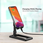 Premium Portable Adjustable Phone & Tablet Stand Universal Mobile Mount for Desk