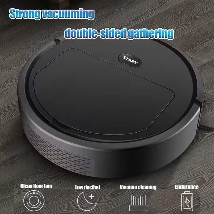 Powerful Robotic Vacuum Cleaner, All-in-One Home Cleaning with Sweeping, Mopping &amp; USB Charging
