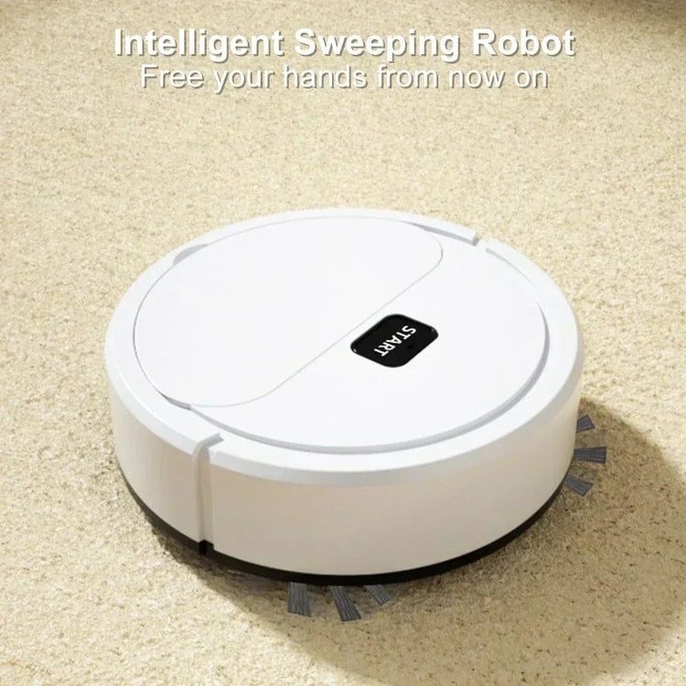 Powerful Robotic Vacuum Cleaner, All-in-One Home Cleaning with Sweeping, Mopping &amp; USB Charging