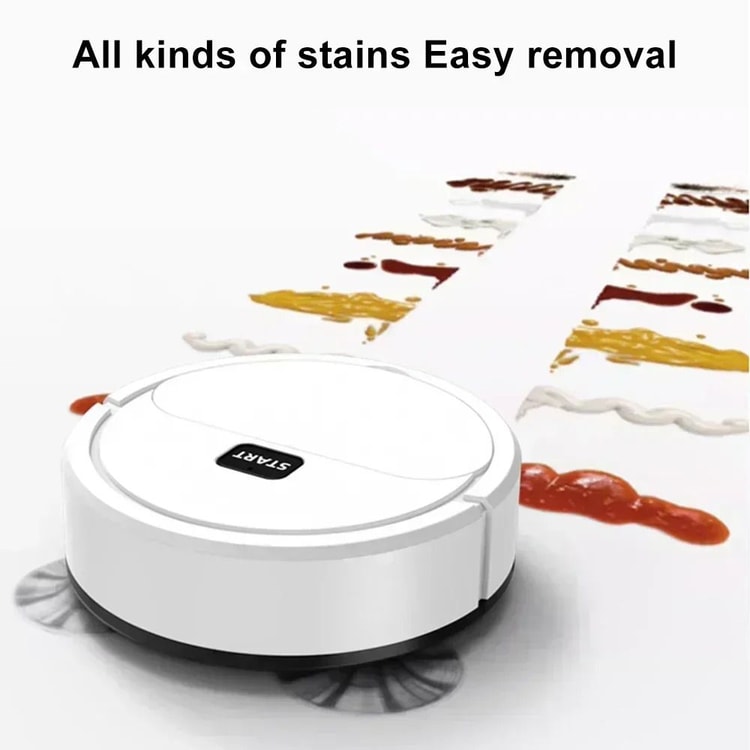 Powerful Robotic Vacuum Cleaner, All-in-One Home Cleaning with Sweeping, Mopping &amp; USB Charging