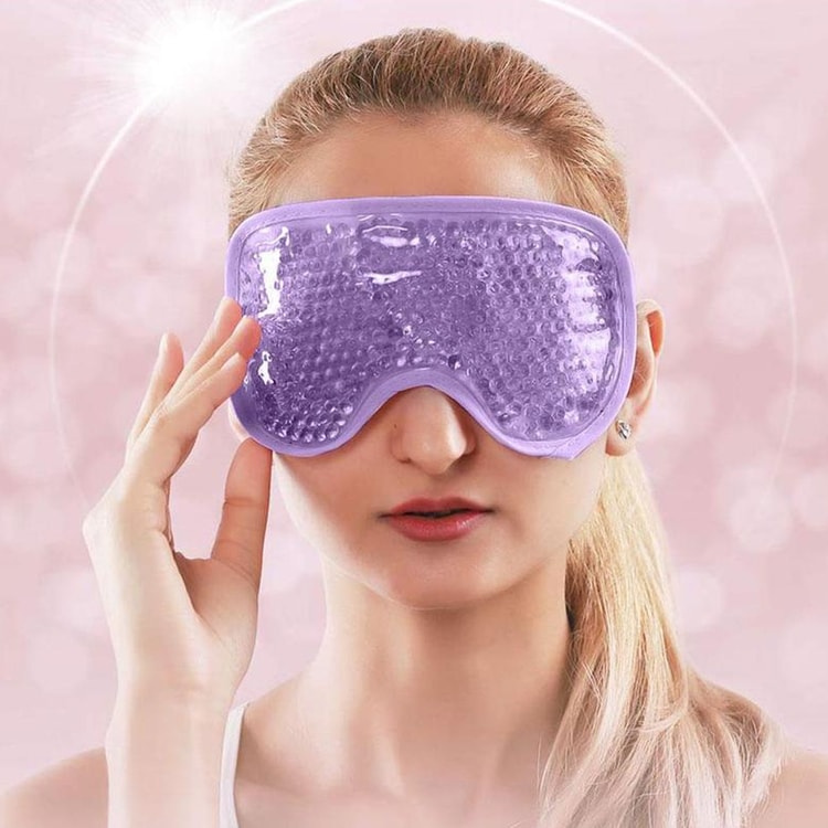 Premium Gel Beaded Eye Mask – Soothing Hot & Cold Therapy Sleep Mask, Perfect Gift for Relaxation & Beauty