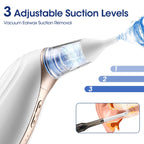 Strong Vacuum Suction Earwax Nasal Aspirator, 2 In 1 Electric Ear Wax Remover, Ear Cleaner