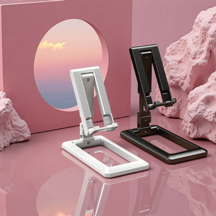 Premium Portable Adjustable Phone & Tablet Stand Universal Mobile Mount for Desk